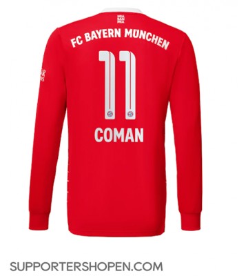 Bayern Munich Kingsley Coman #11 Hemma Matchtröja 2022-23 Långärmad